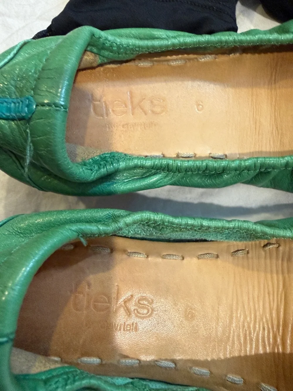 tieks green